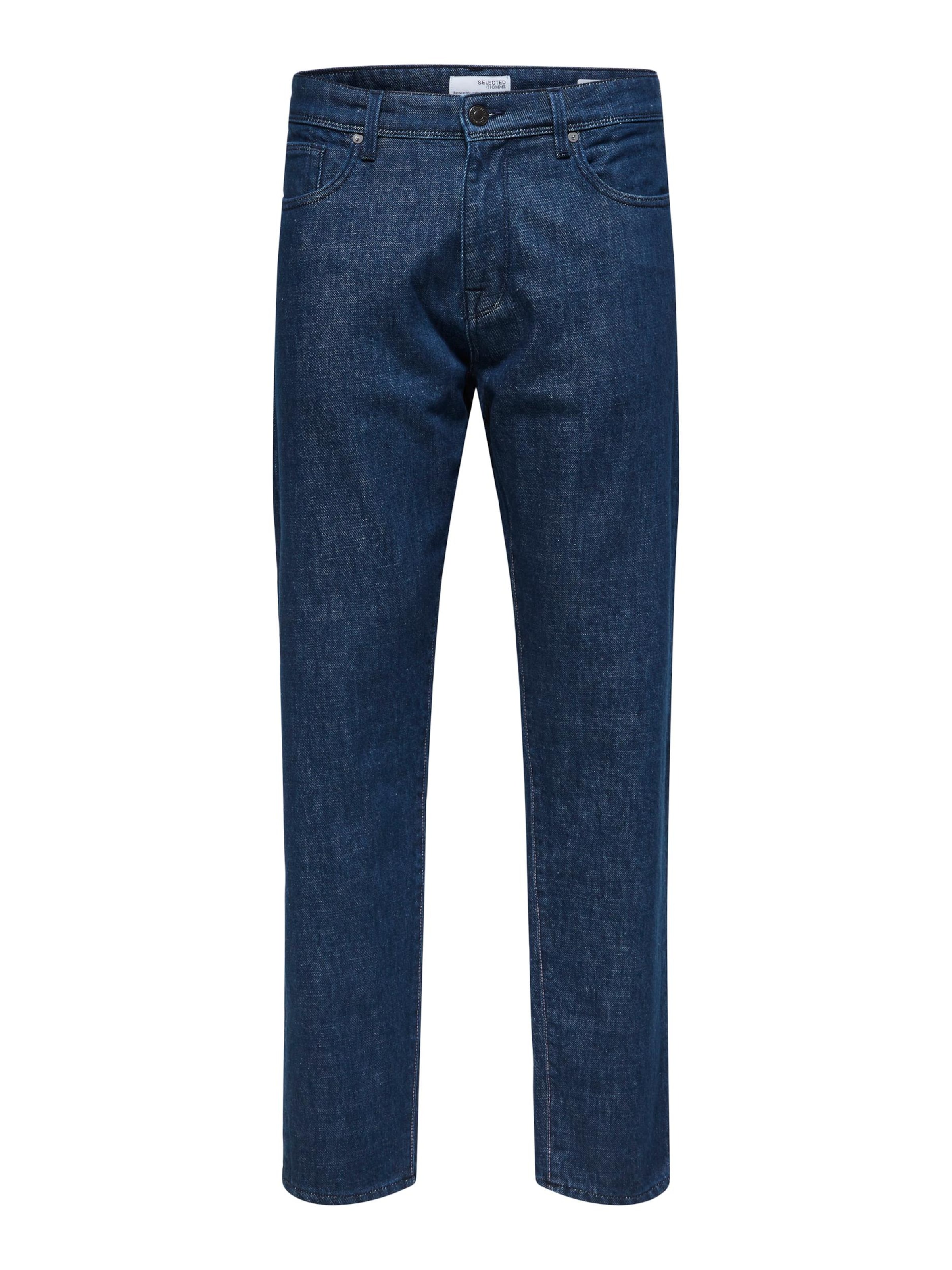 SELECTED Štandardný strih Džínsy - Modrá: predná strana