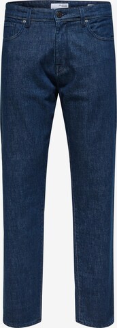 Regular Jean SELECTED HOMME en bleu : devant