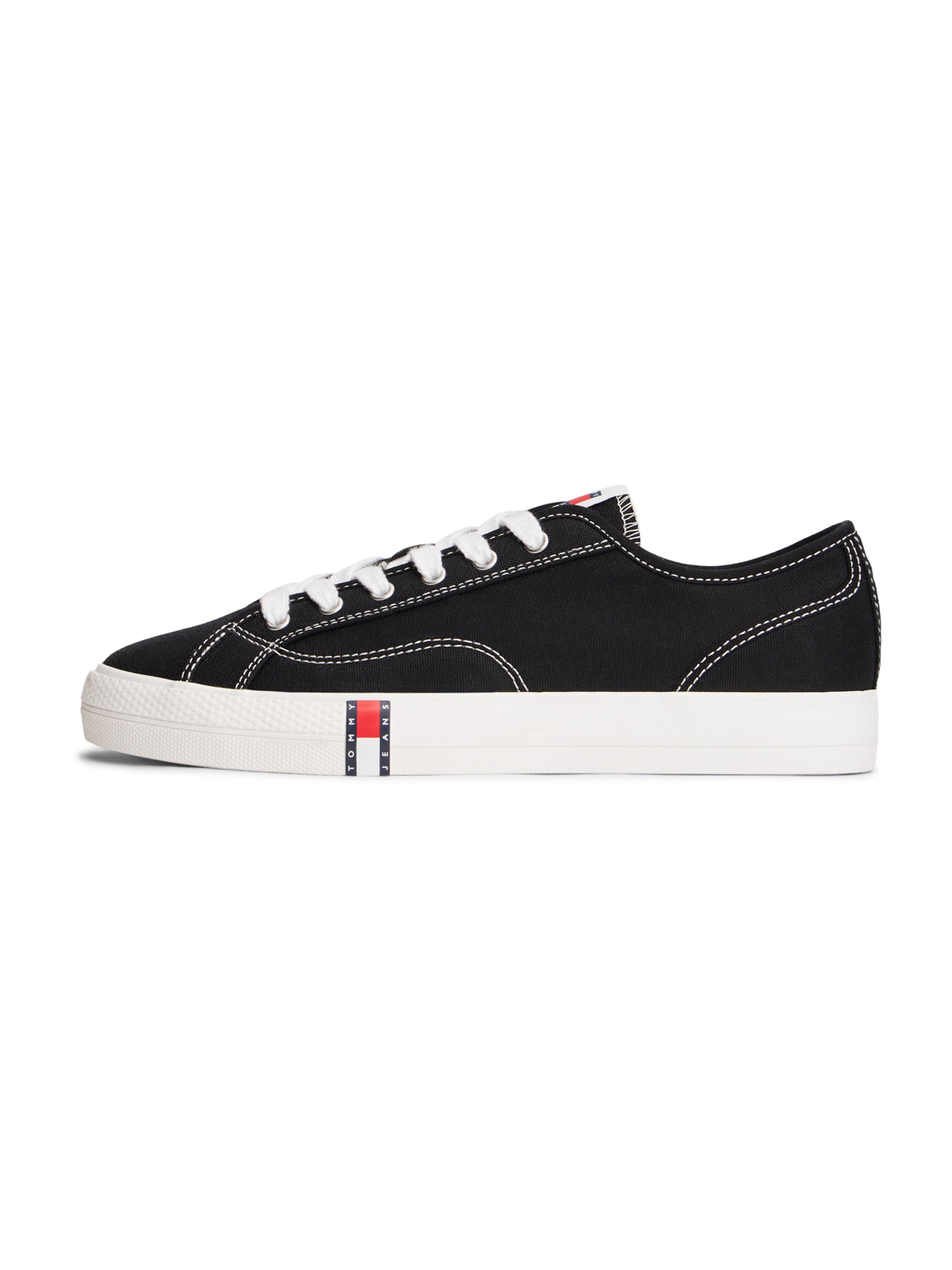 Tommy Jeans Sneaker low i sort: forside