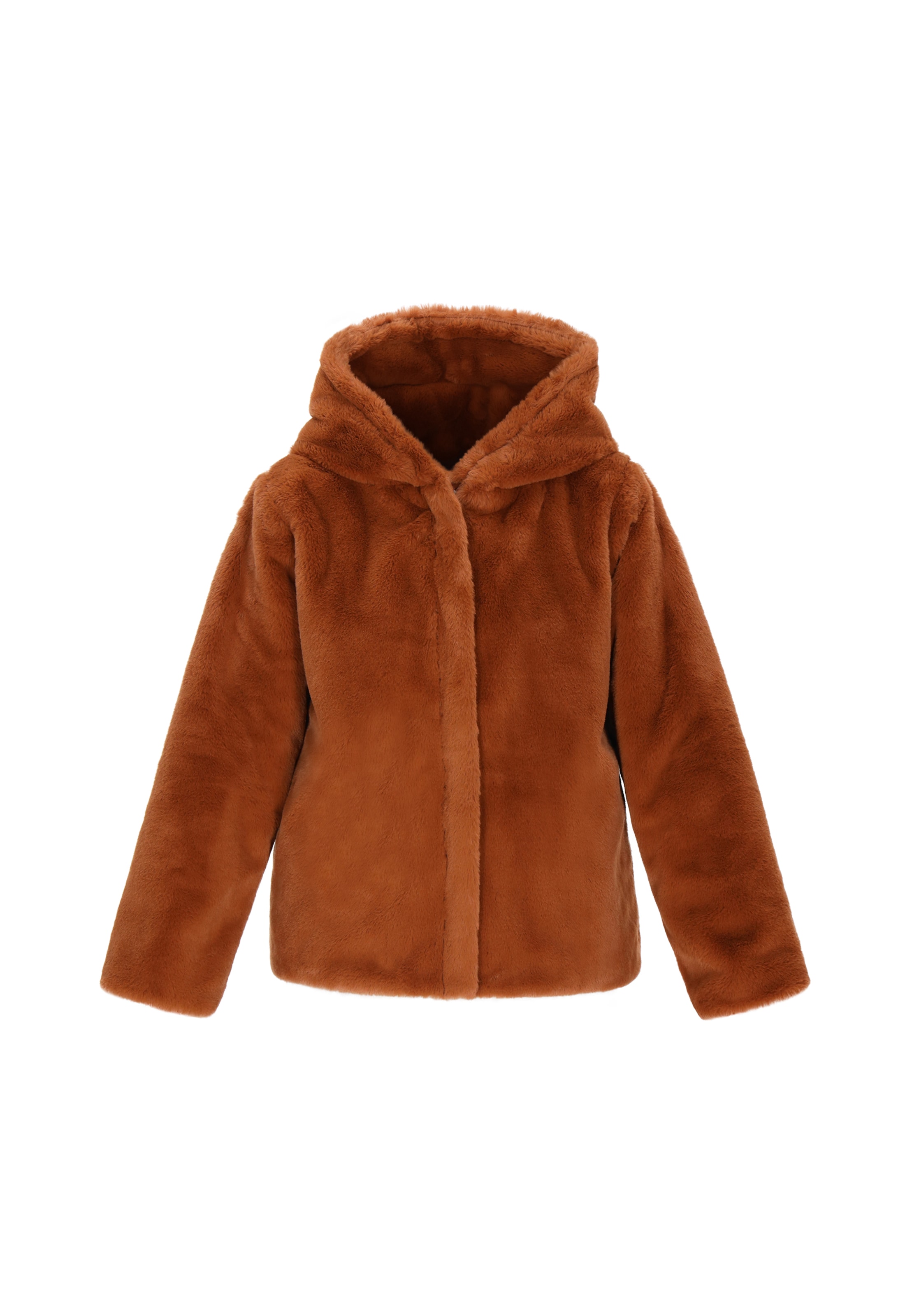 usha WHITE LABEL Übergangsjacke in Braun: Vorderseite