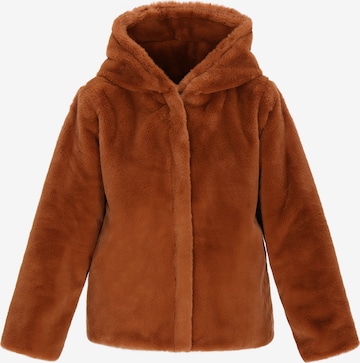 Veste mi-saison usha WHITE LABEL en marron : devant