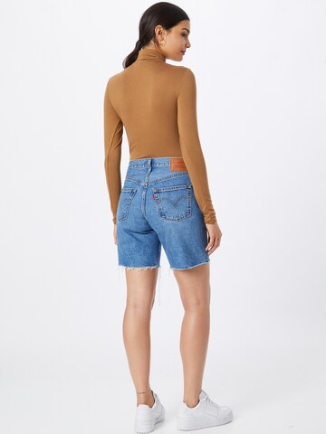 LEVI'S ® Regular Jeans '501 90s Short' i blå