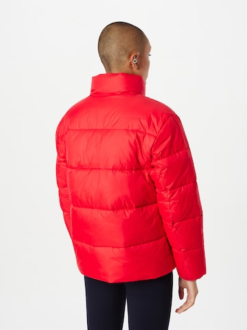 Tommy Jeans Winterjas in Rood