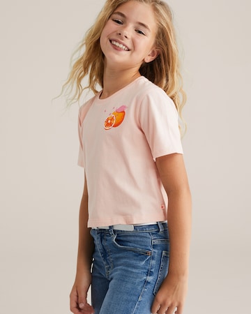 WE Fashion - Camiseta en rosa