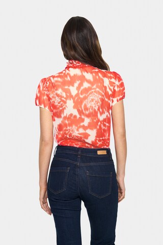 SAINT TROPEZ Blouse 'LiljaSZ' in Red