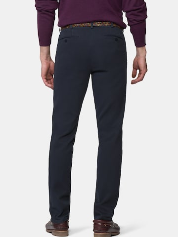 Regular Pantalon chino 'Bonn 2-3615' MEYER en bleu