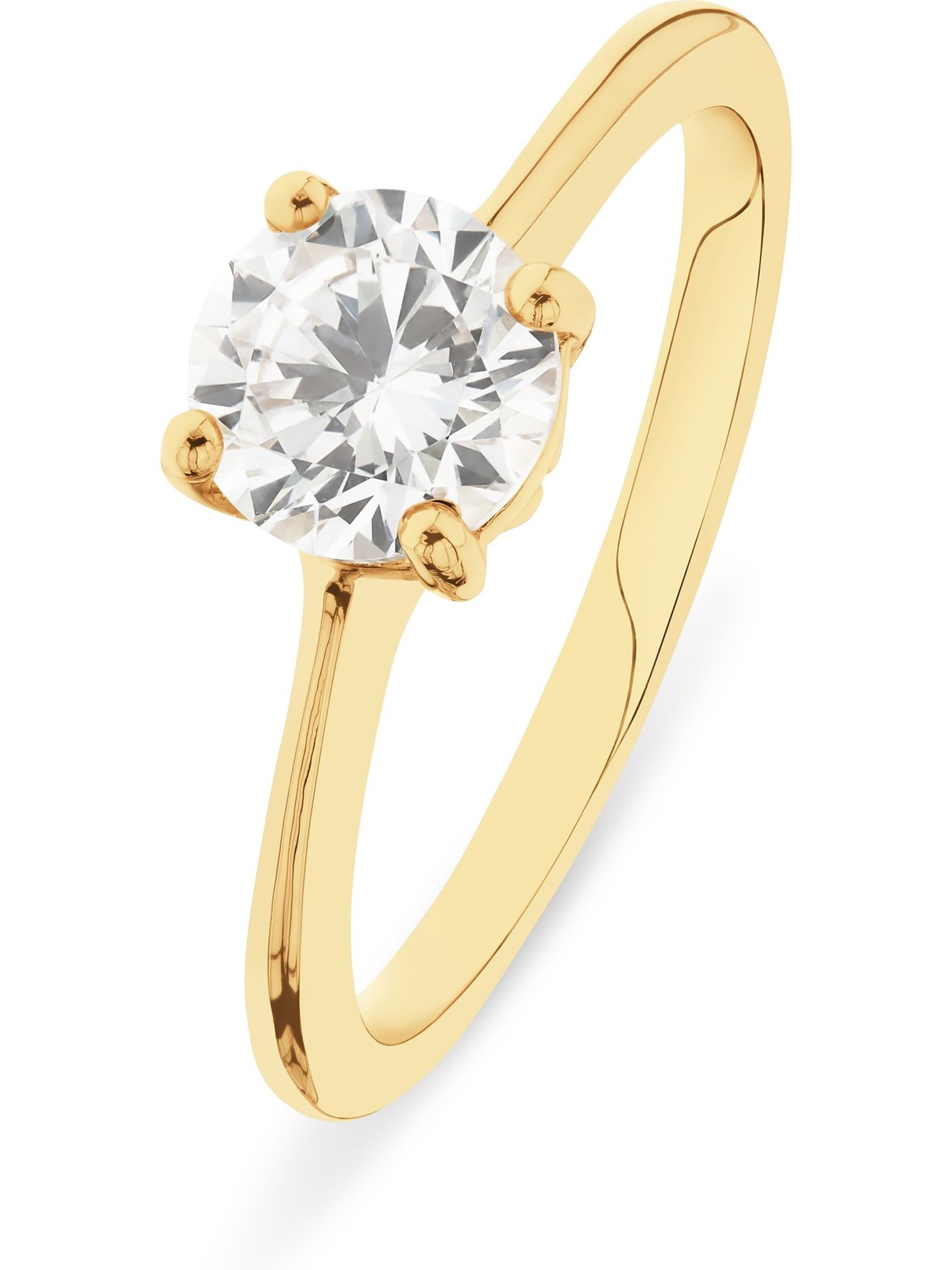 CHRIST Ring in Yellow: front