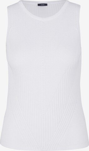 JOOP! Knitted Top in White: front