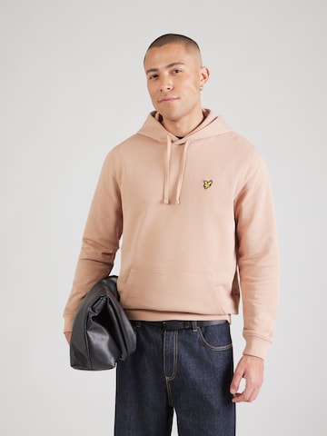 Lyle & Scott Суичър в бежово: отпред