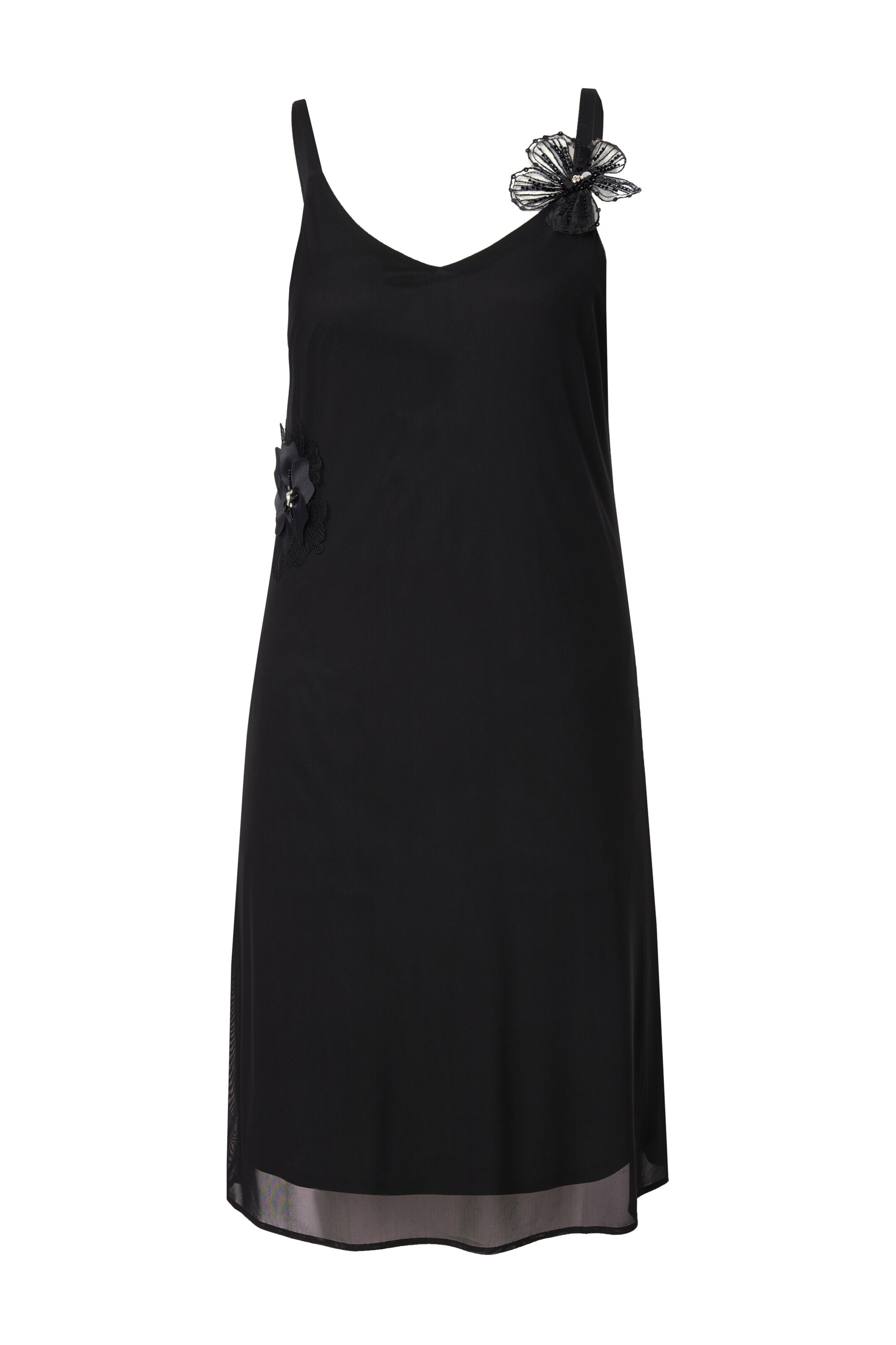 MIAMODA Jurk in Zwart: voorkant