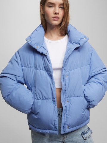 Veste mi-saison Pull&Bear en bleu : devant