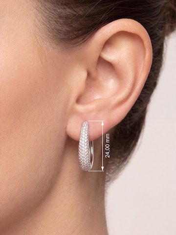 Jobo Earrings in Silver