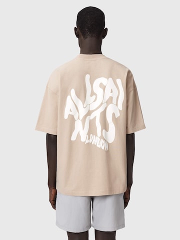 AllSaints Paita värissä ruskea: etupuoli