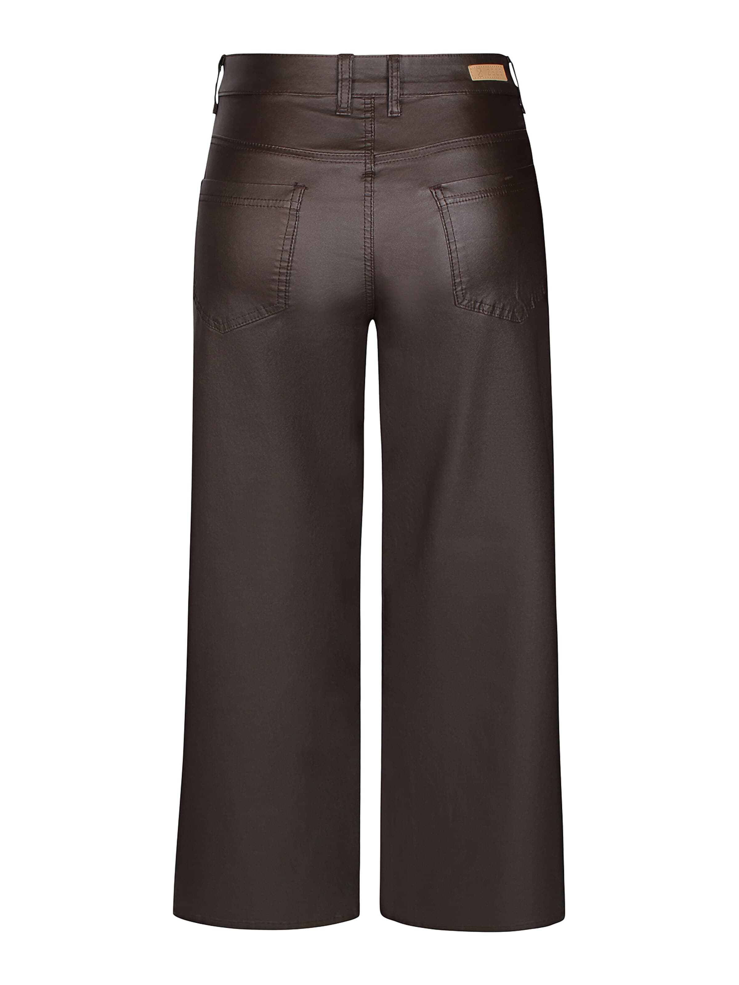 Wide Leg Pantalon 'Issey 207' ze-ze en marron
