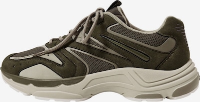 MANGO MAN Sneakers 'ground' in Dark beige / Brown / Khaki, Item view