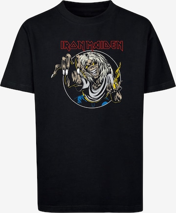 Maglietta 'Iron Maiden - Color Line' di Merchcode in nero: frontale
