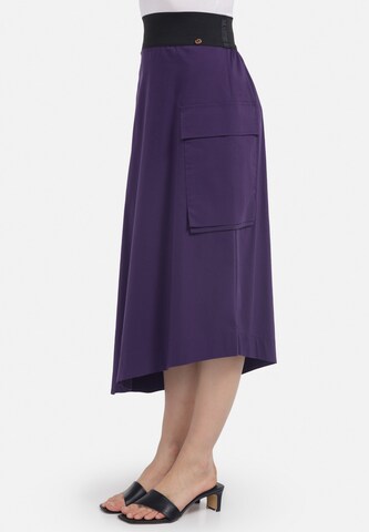 HELMIDGE Skirt in Purple