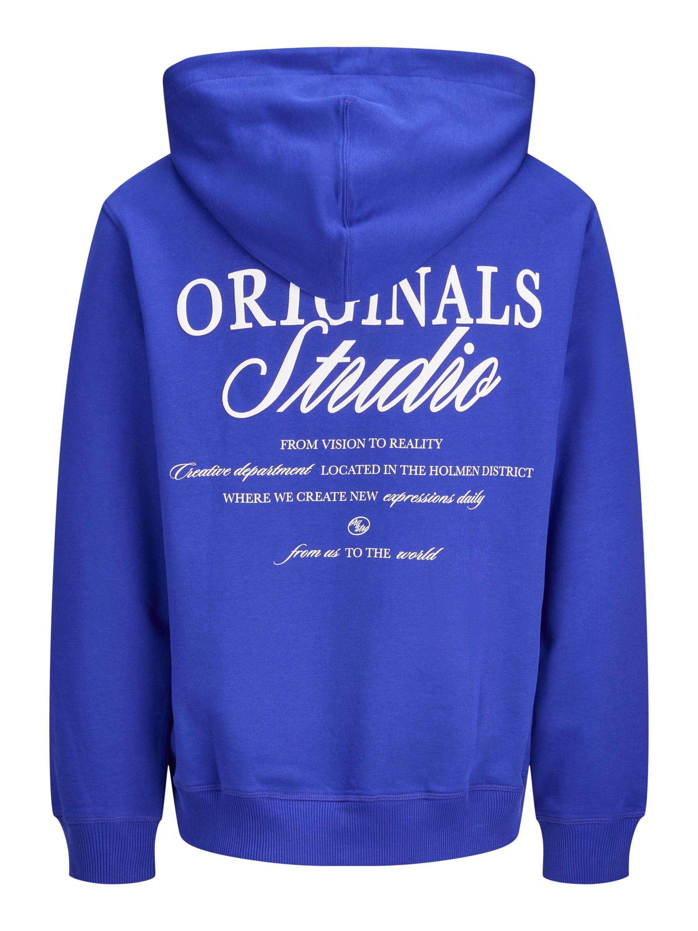 JACK & JONES - Sudadera en azul