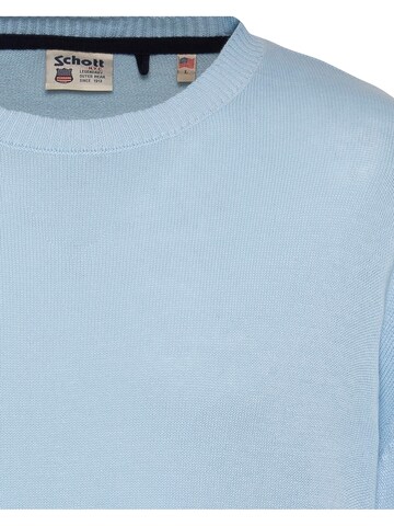 Pull-over Schott NYC en bleu