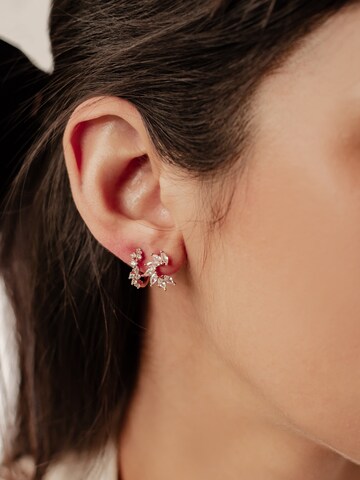 Hey Happiness Oorbellen 'Glitter Duo' in Goud