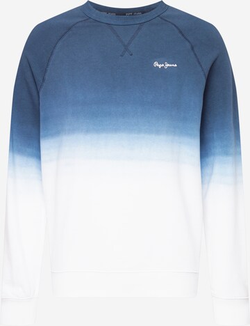 Pepe Jeans Sweatshirt 'PERRY' in Blue: front