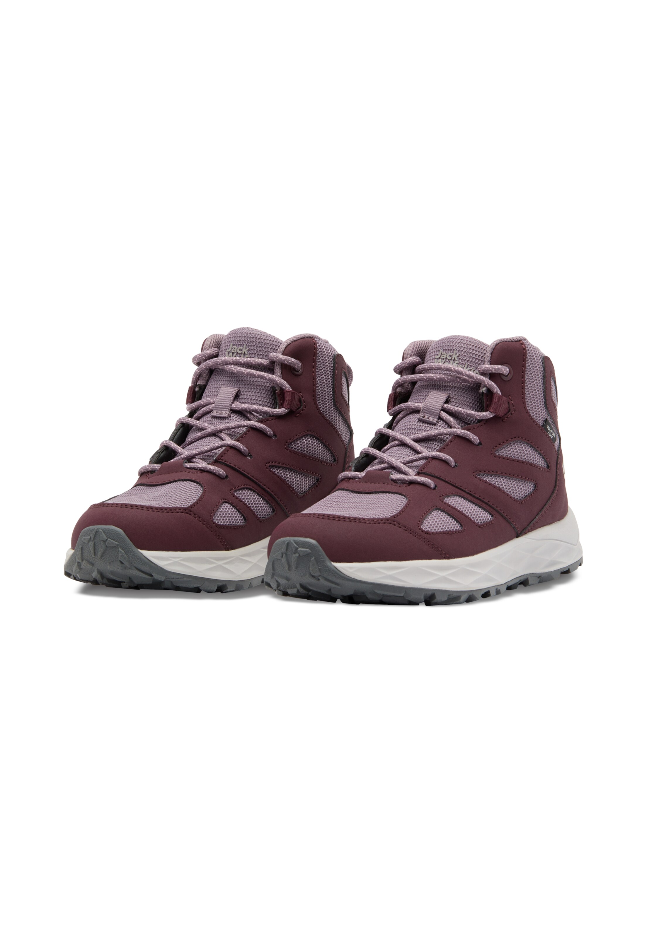 JACK WOLFSKIN Boots in Rot