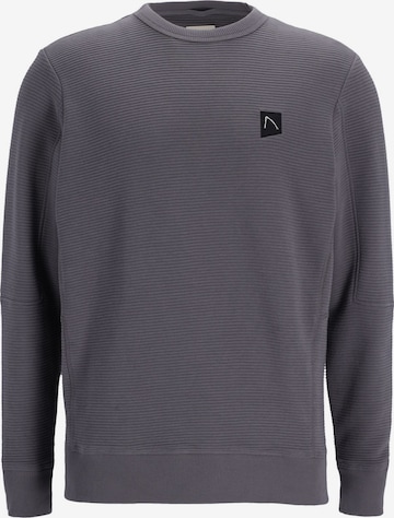 CHASIN' Pullover 'Bullet' in Grau: Vorderseite
