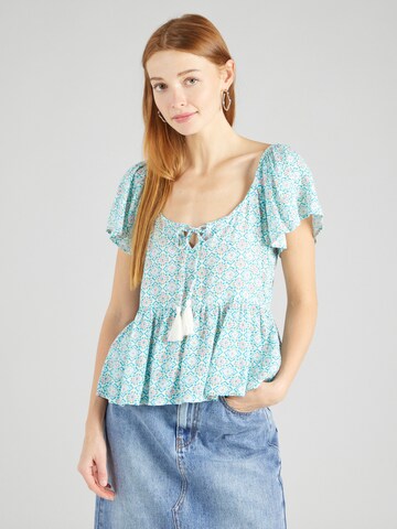 Springfield Blouse in Blue: front