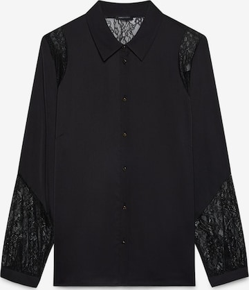Fiorella Rubino Blouse in Zwart: voorkant