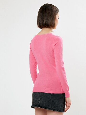 Influencer Pullover in Pink