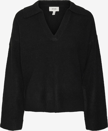 VERO MODA Sweater in Black: front