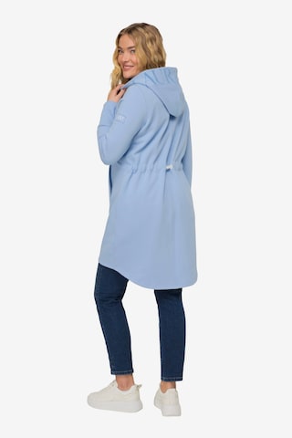 LAURASØN Zip-Up Hoodie in Blue