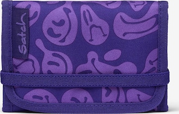 Satch Wallet 'Portemonnaie Geldbeutel' in Purple: front