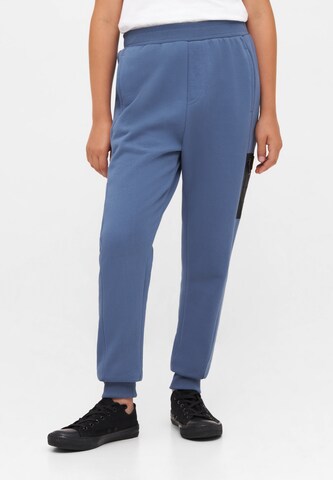 BENCH Tapered Pants in Blue: front