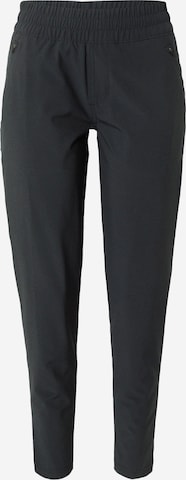 Regular Pantaloni outdoor de la COLUMBIA pe negru: față