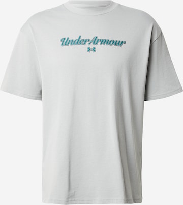 T-Shirt fonctionnel UNDER ARMOUR en gris : devant