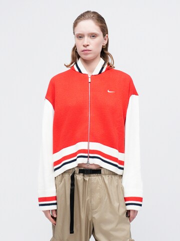 Cardigan Nike Sportswear en rouge