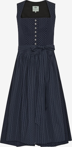 BERWIN & WOLFF Dirndl in Blau: Vorderseite