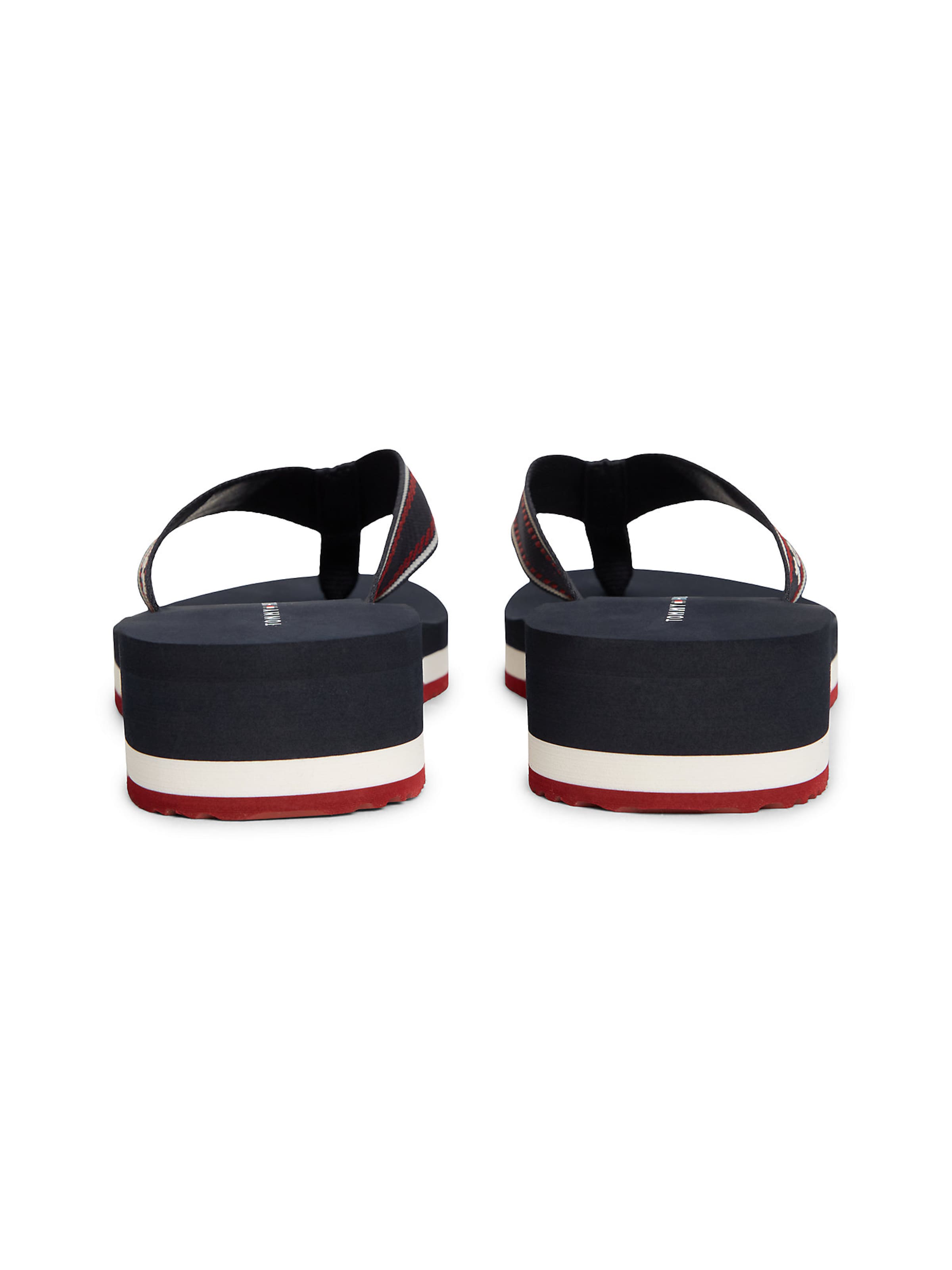 TOMMY HILFIGER Teenslipper in Blauw