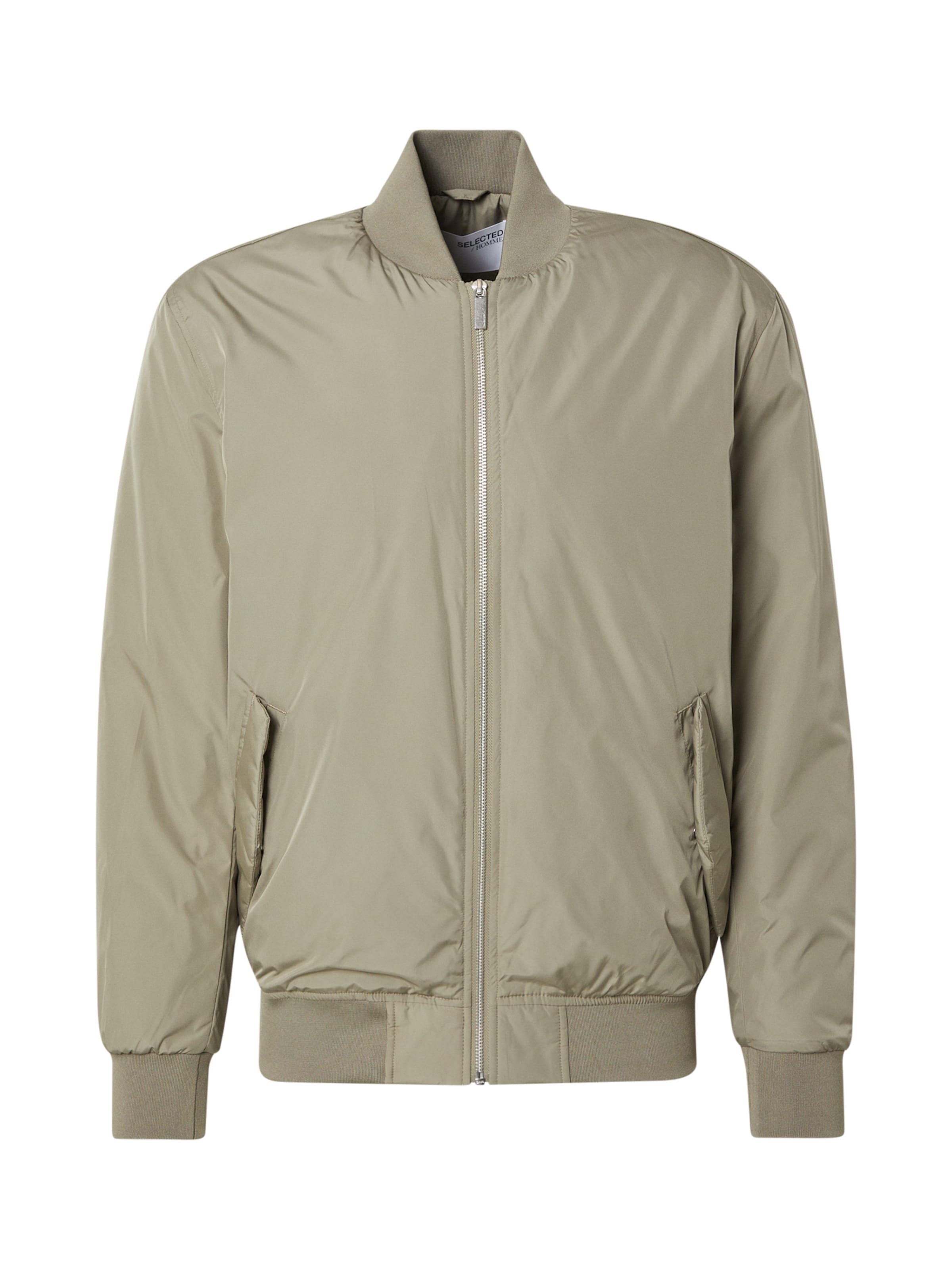 SELECTED Between-Season Jacket 'SLHCLAY' in Grey: front