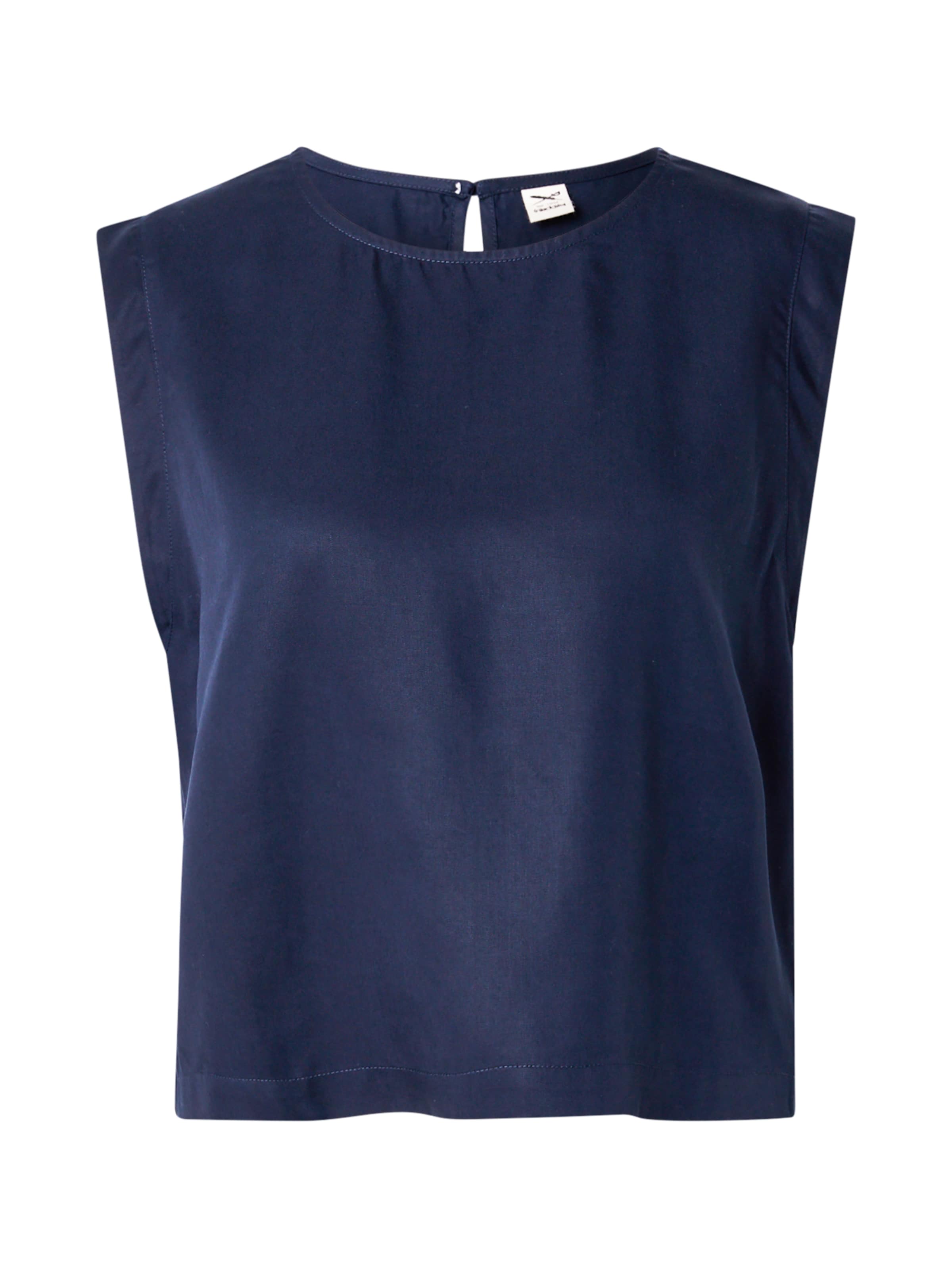 Iriedaily Top – modrá: přední strana