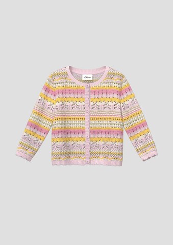 s.Oliver Gebreid vest in Roze