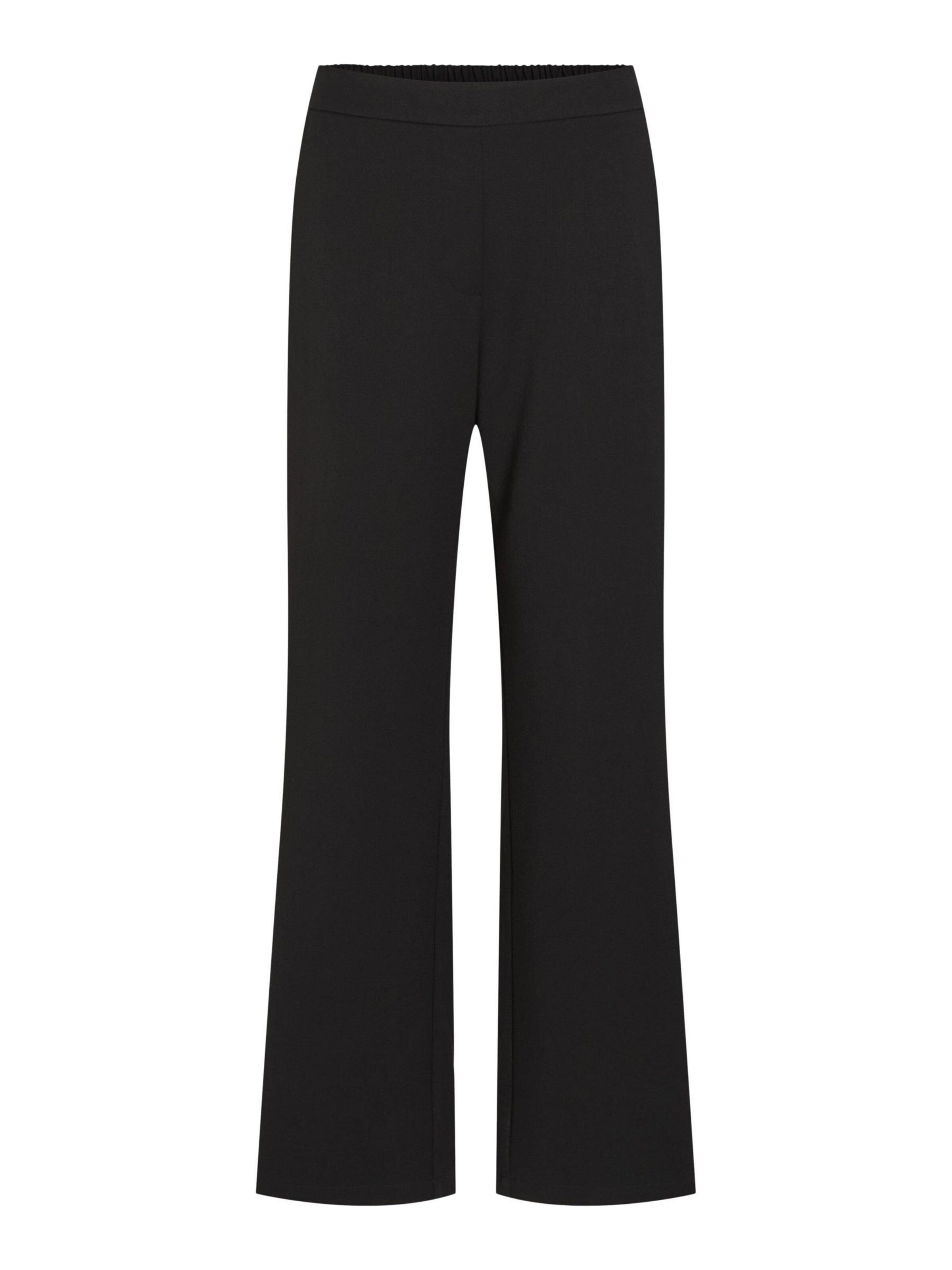 VILA Bootcut Bukser i sort: forside