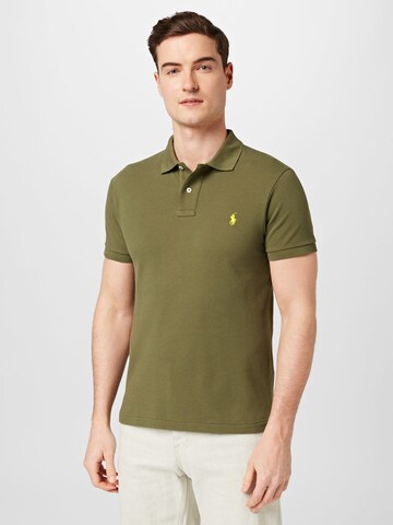 Polo Ralph Lauren Klasický střih Tričko – zelená: přední strana