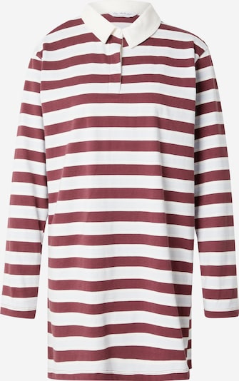 Miss Selfridge Mekko värissä burgundin punainen / valkoinen, Tuotenäkymä