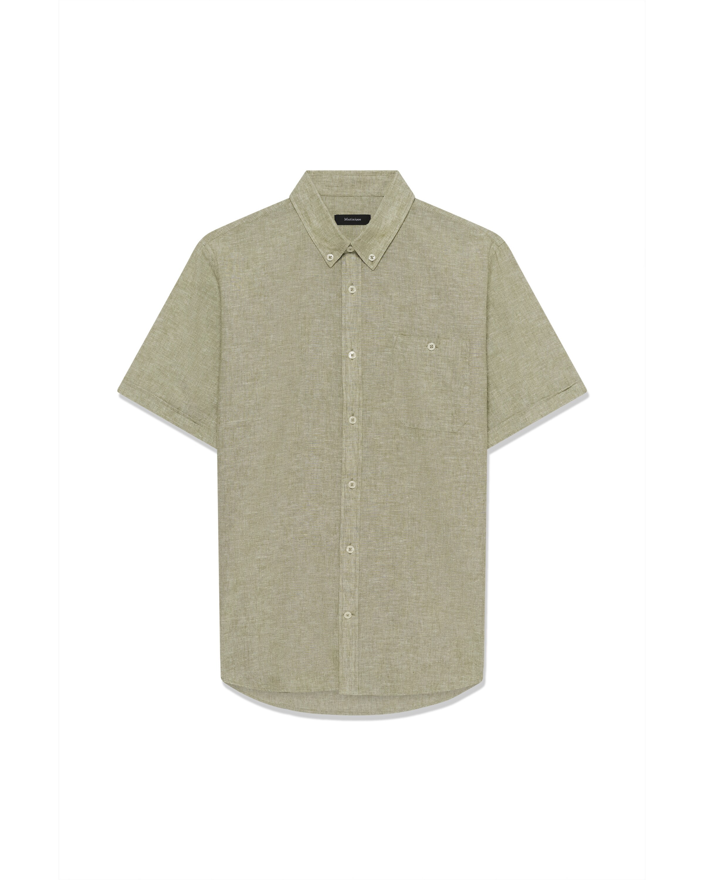 Chemise 'Trostol' Matinique en vert : devant