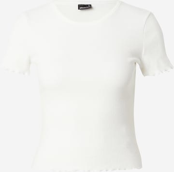 Maglietta di Gina Tricot in bianco: frontale