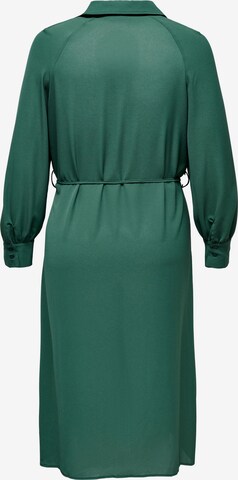 ONLY Carmakoma Košeľové šaty - Zelená