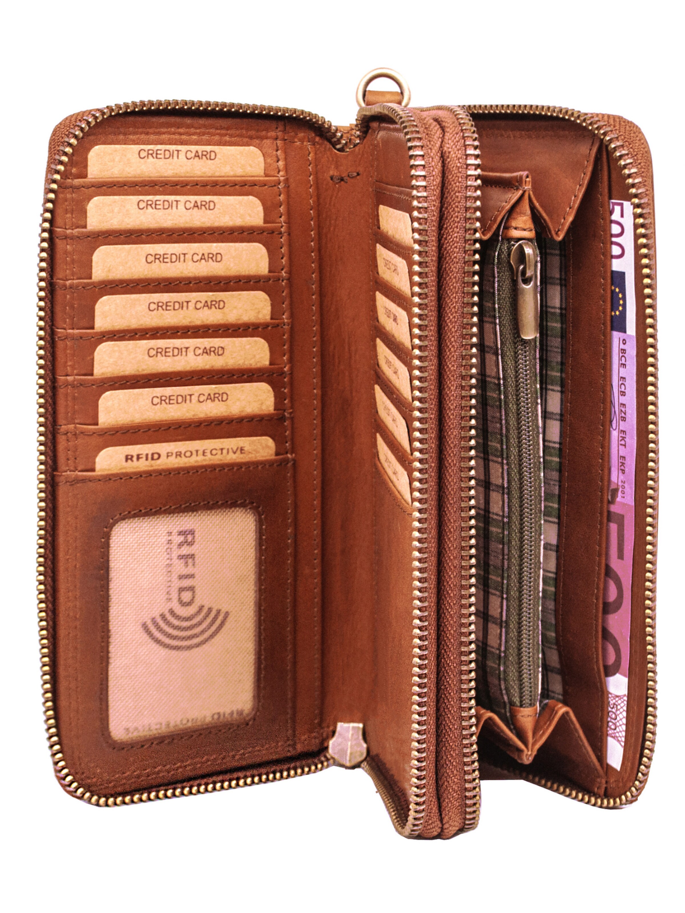 Benthill Wallet 'XL' in Brown
