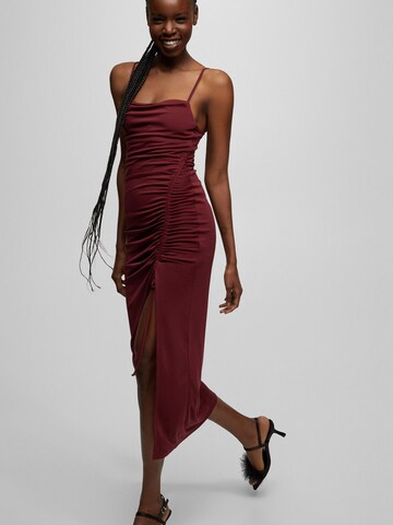 Pull&Bear Evening Dress in Red